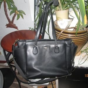 Signature Coach multi-function diaper bag/purse